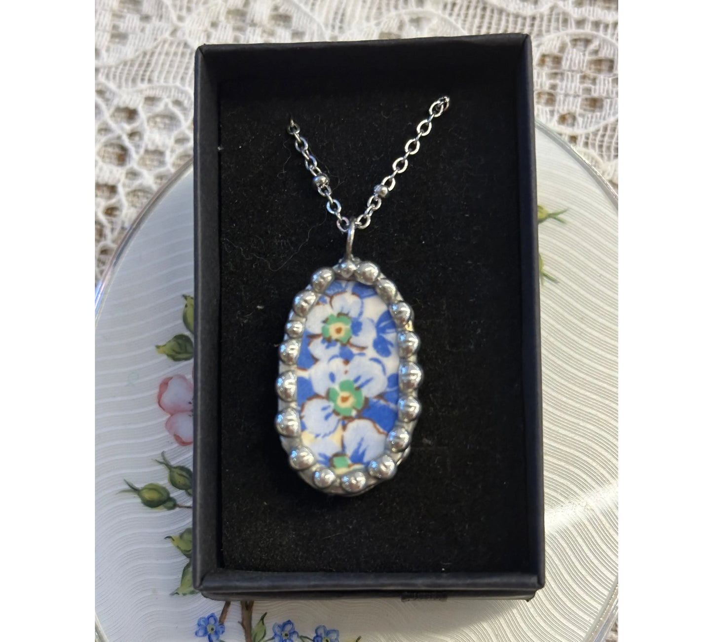 Vintage Pareek Ceramic Necklace