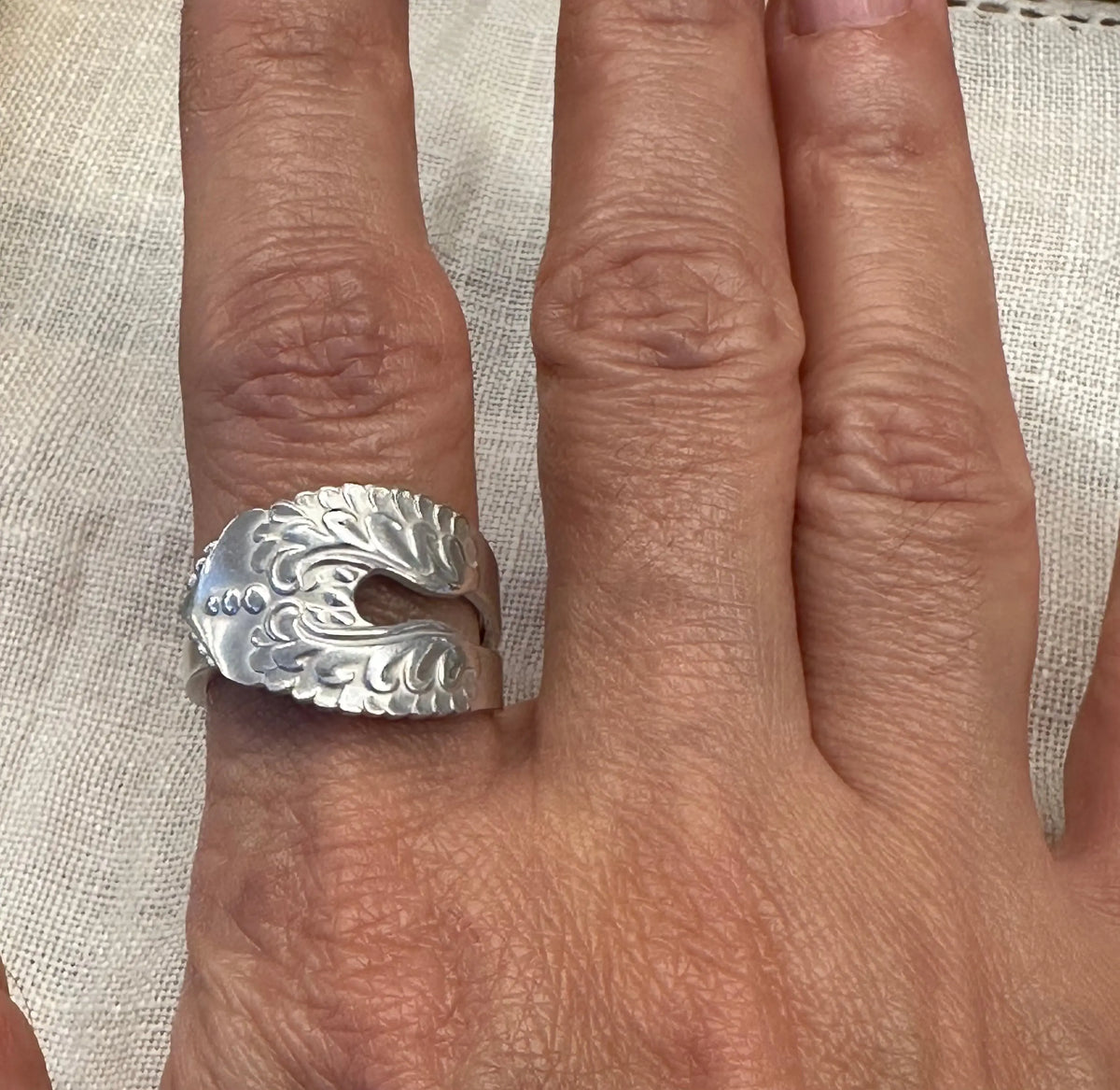 Vintage Scandinavian Spoon Ring